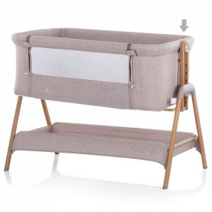 Patut Co-Sleeper Chipolino Sweet Dreams mocca wood
