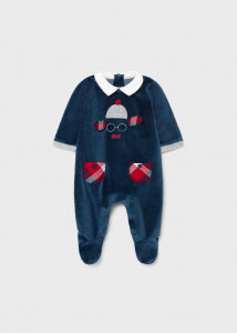 Pijama cu buzunărele pentru nou-născut băiat, Mayoral
