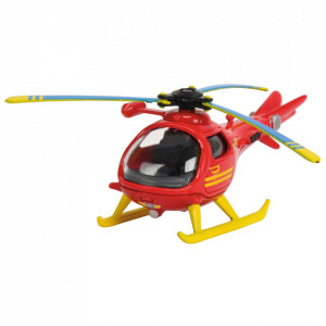 Pista de masini Dickie Toys Fireman Sam Fire Rescue Center cu elicopter si accesorii