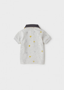 Polo imprimeu maneca scurta ECOFRIENDS bebe baiat Mayoral de la 1 la 3 ani