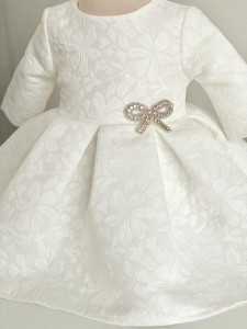 Rochita de botez ivoire Evelina