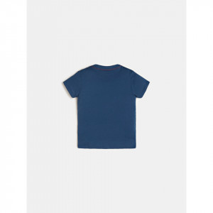 Tricou cu maneca scurta Guess de baieti din bumbac