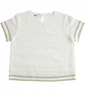 Bluza, ido, crem cu auriu