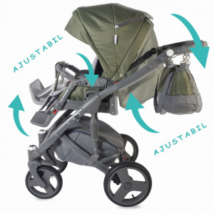 Carucior modular 3in1 Coccolle Cassia Khaki