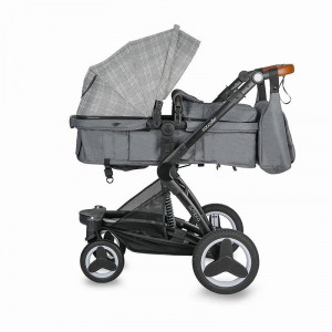Carucior transformabil 3in1 Coccolle Ambra Urban Grey