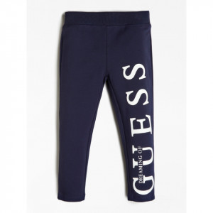 Colant negru slim, cu bandă în talie pentru fixare, Guess