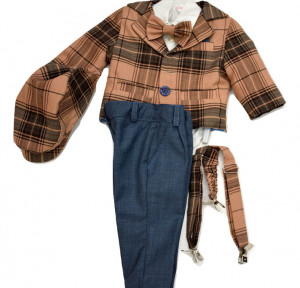 costum botez Laurențiu, 6 piese