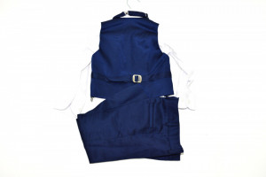 Costum elegant cu vestă pentru copii