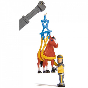 Masina de pompieri Simba Fireman Sam Phoenix cu figurina, cal si accesorii
