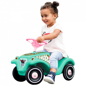 Masinuta de impins Big Bobby Car Classic Tropic Flamingo