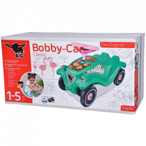 Masinuta de impins Big Bobby Car Classic Tropic Flamingo