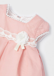 Rochie jacquard bebe fetiță