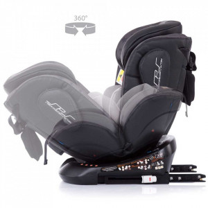Scaun auto Chipolino Twist 0-36 kg graphite cu sistem Isofix