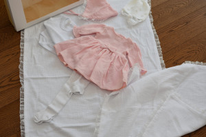 Set pentru scos din maternitate, trusou de socos din maternitate fata