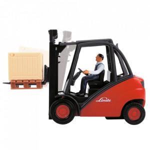 Stivuitor Dickie Toys Cargo Lifter cu accesorii