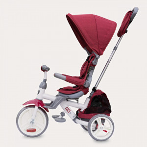 Tricicleta cu sezut reversibil Coccolle Evo (2019) Visiniu