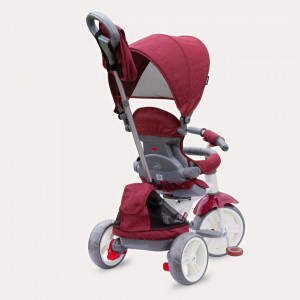Tricicleta cu sezut reversibil Coccolle Evo (2019) Visiniu