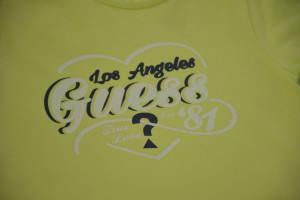 Tricou verde deschis, Guess