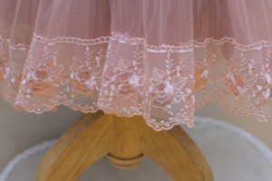 Trusou de botez pentru fetita -> rochita cu trena