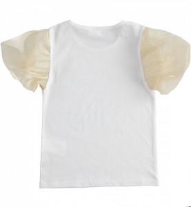 Bluza eleganta cu maneca scurta pentru adolescente IDO