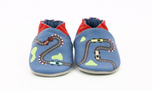 Botosi de piele pentru bebe, baieti, Robeez