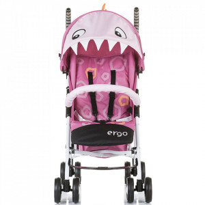 Carucior sport Chipolino Ergo pink baby dragon