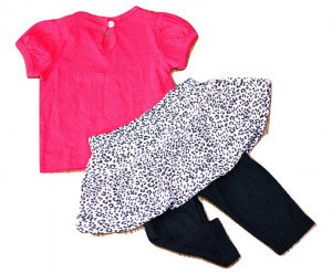 Costum bebe fata, bumbac