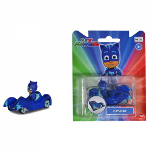 Masina Dickie Toys Eroi in Pijama Cat-Car cu figurina