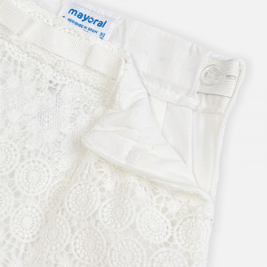 Pantaloni scurti dantela,Mayoral