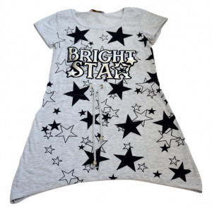 Rochie de bumbac in colturi