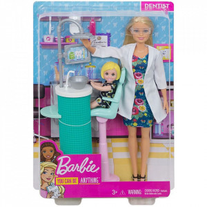 Set Barbie by Mattel Careers Dentista