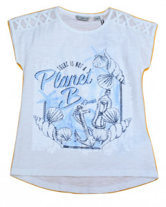 Tricou Guess cu scoici si paiete