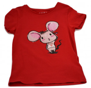 Tricou Guess cu soricel