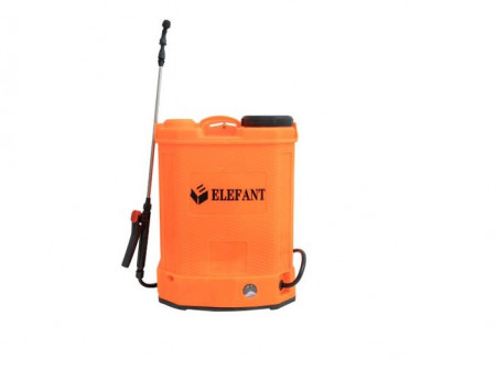 Pompa stropit gradina electrica Elefant, 18 litri, acumulator, 5.5 bar, regulator, lance 85 cm, 3 duze