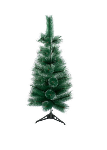 Brad artificial pin Canada 90cm - Verde cu varfuri albe