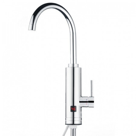 Robinet electric Aquatic Elefant SC30H45X, 3000W, Afisaj LED, Cartus ceramic, Temperatura apa 30-40 grade