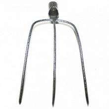 Furca cu 3 coarne din metal , fara coada, Micul Fermier