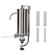 Aparat Carnati Elefant KY-2008CB, 4 kg, metal/inox, Vertical + 4 palnii, prindere de masa