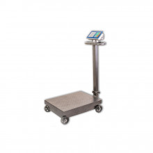 Cantar cu platforma si roti, afisaj LCD, 500kg Micul Fermier