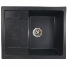 Chiuveta bucatarie dreptunghiulara din granit, MIXXUS HB8210-G226 NEGRU
