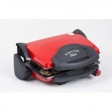 Sandwich-maker mare Zilan ZLN-9911, Putere 2000 W, Rosu, Placi antiaderente model grill, Capacitate 4 sandwich-uri