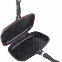 Tigaie dubla grill din aluminiu Heinner 32x24.6x7.5 cm