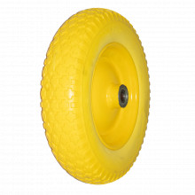Roata poliuretanic cu rulment + AX 20X93 mm 350-8