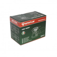 Slefuitor Orbital cu excentric Status XS2-125ET, 125 mm, 300 w, 12000 RPM + sac de colectare, Italia