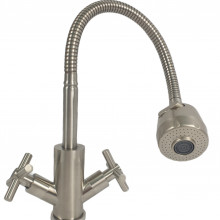 Baterie bucatarie din otel inoxidabil, MIXXUS DVE-011 REFLECTOR