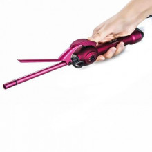 Ondulator Par Profesional Perfect Ceramic Bucle Afro 13.5cm Barrel, 45W, 50-230 grade, Roz