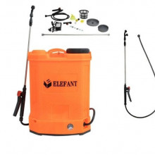 Pompa de stropit electrica Elefant, 12 L , 6 bar, regulator presiune lance 85cm, 3 duze