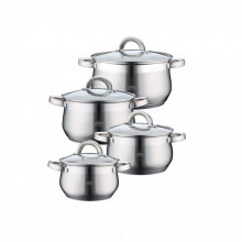 SET CRATITE INOX CU CAPAC 8P (2.1/2.9/3.9/5.1L) PH-15760