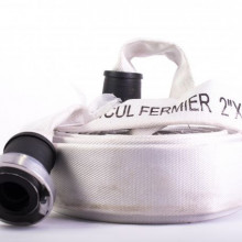 Furtun de pompier cu capete, lungime 20m, Micul Fermier Premium