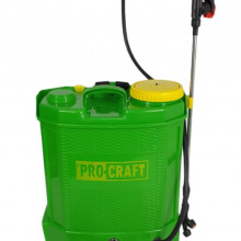 Pompa de stropit electrica, 12L, cu regulator presiune 12V, 8aH, ProCraft AS12L